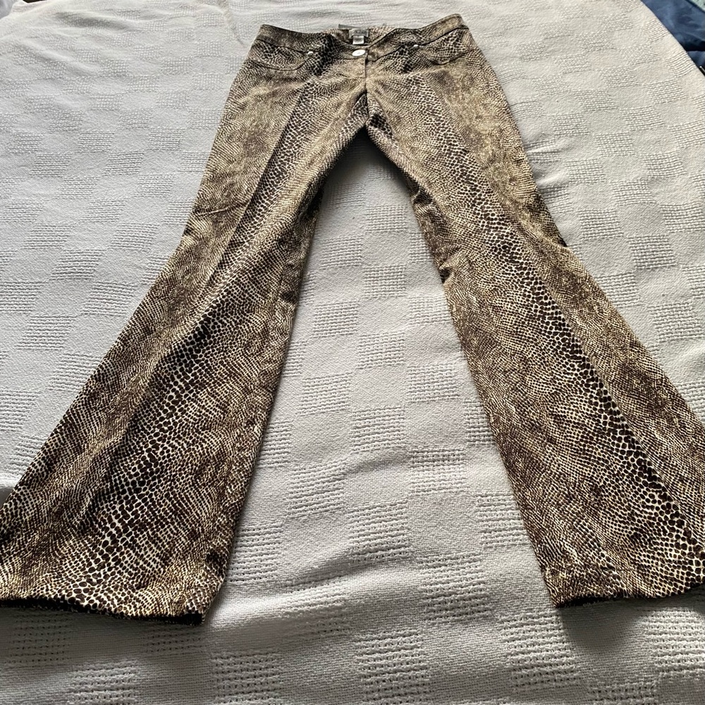Animal print pant
